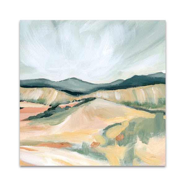 Vermillion Landscape II Wall Art Print