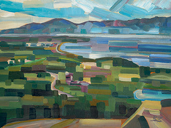 View From Goose Park Wall Art Print