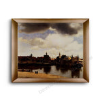 Modern Flat Gold Frame