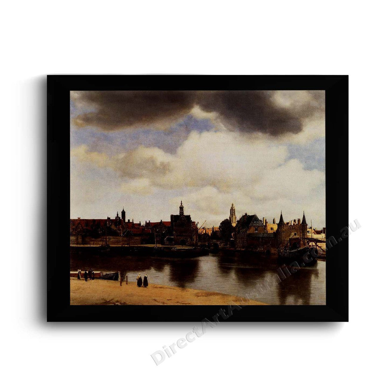 Modern Flat Black Frame