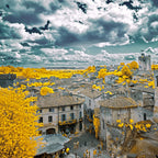 Village of Saint Emilion Wall Art Print
