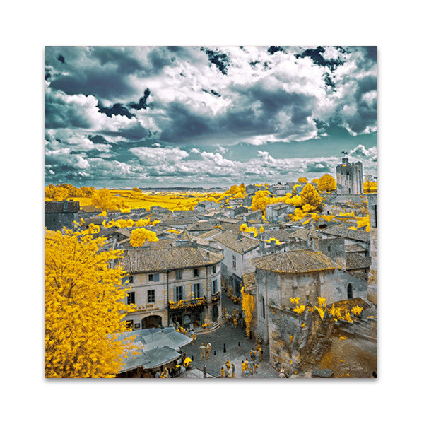 Village of Saint Emilion Wall Art Print