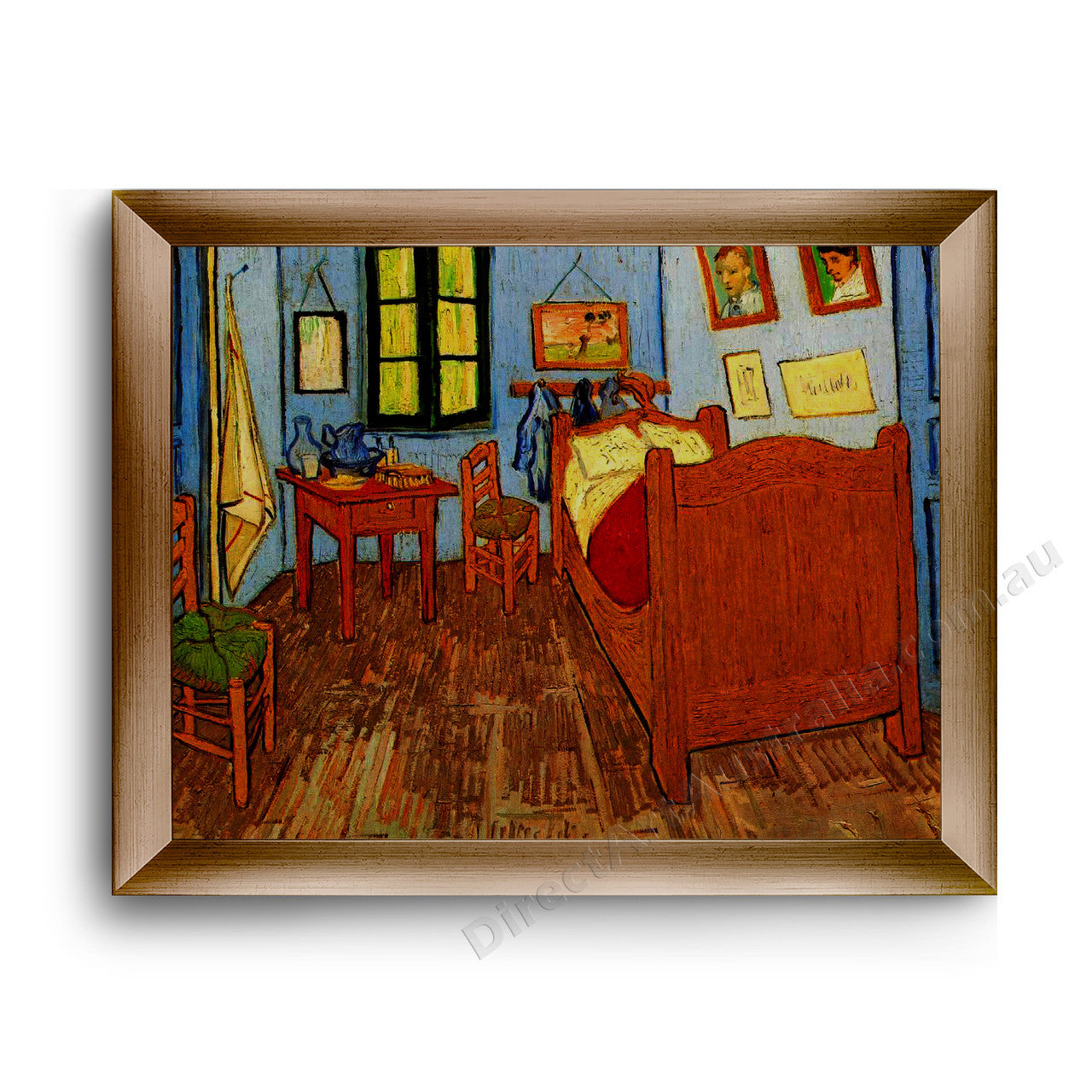 Modern Flat Gold Frame