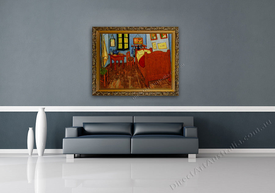 Vincent's Bedroom in Arles on the wall