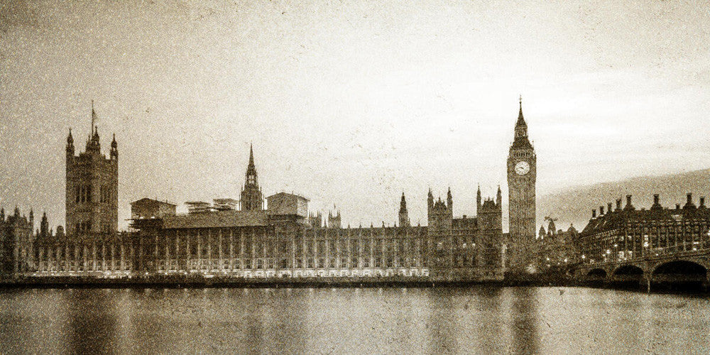 Vintage Big Ben Wall Art Print
