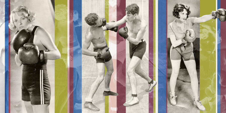 Vintage Boxing Wall Art Print