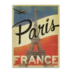 Vintage Paris Eiffel Tower Wall Art Print