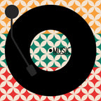 Vinyl Music Retro Wall Art Print