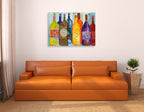 Vive La Bourgogne Wall Art Print on the wall