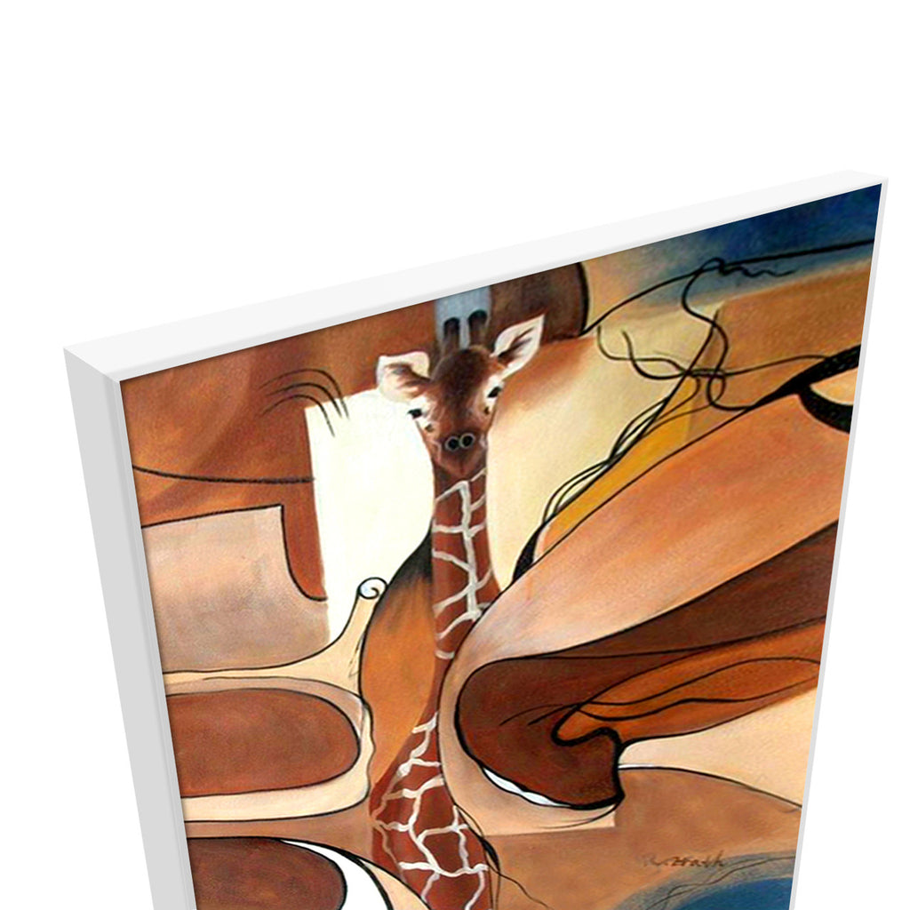 Concealed Giraffe | Animal Art Abstract Artworks in Melbourne