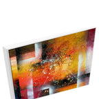 Enigma | Yellow Abstract Art Oil Painting Art Canvas for Hallways