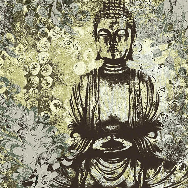 Water Garden Buddha Wall Art Print