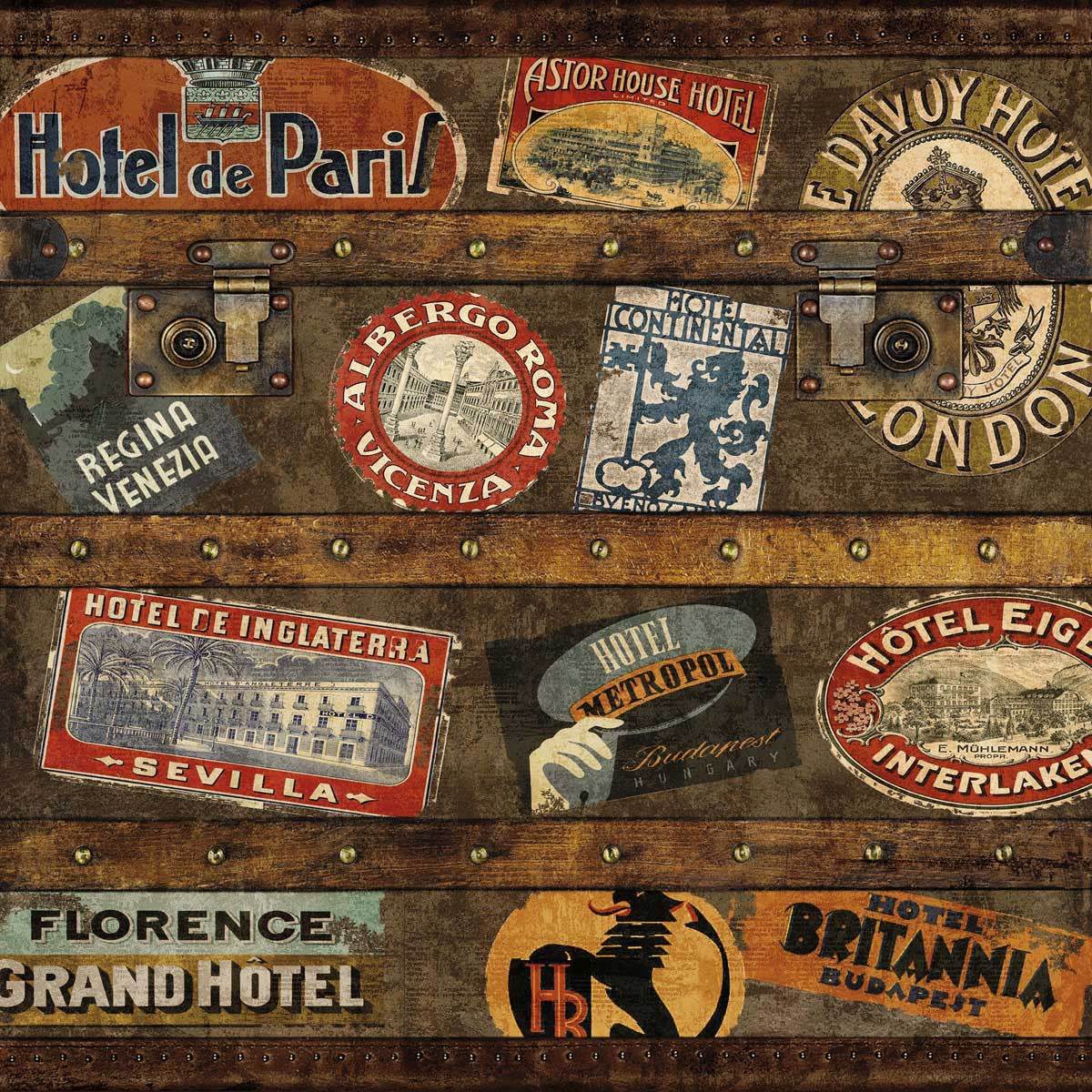Well Traveled II Wall Art Print