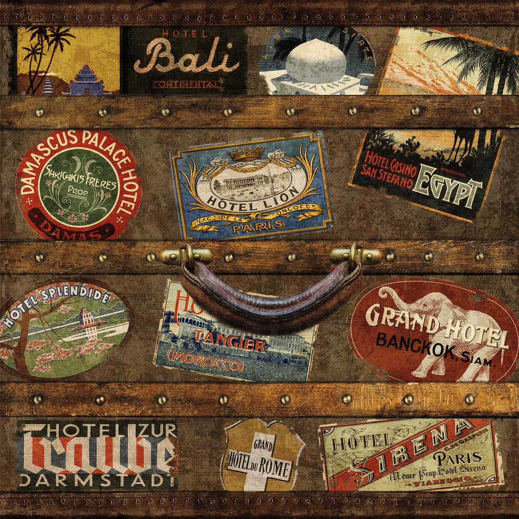 Well Traveled I Wall Art Print