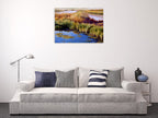 Wetlands Wall Art Print on the wall