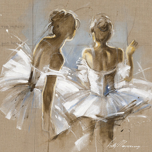 White Dress II Wall Art Print