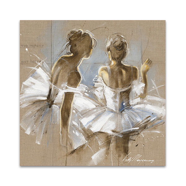 White Dress II Wall Art Print