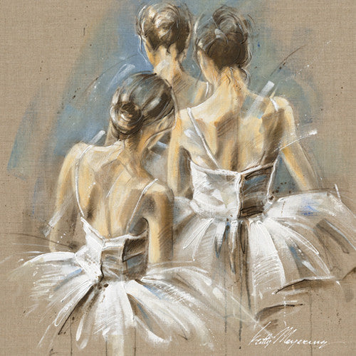 White Dress IV Wall Art Print