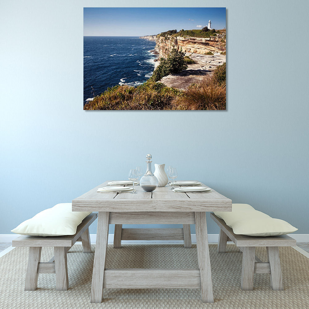 Whitehaven Beach Australia Wall Art Print on the wall