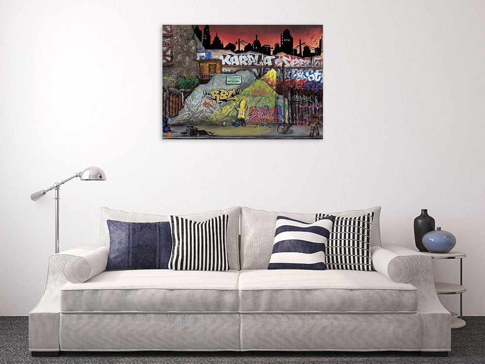 Wild Life II Wall Art Print on the wall