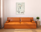 Willow Twigs Wall Art Print on the wall