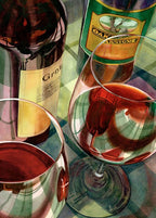  Wine Tasting Wall Art Print