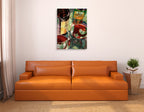  Wine Tasting Wall Art Print on the wall