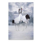 Winter Couple Wall Art Print