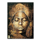 Woman African Tribal Wall Print