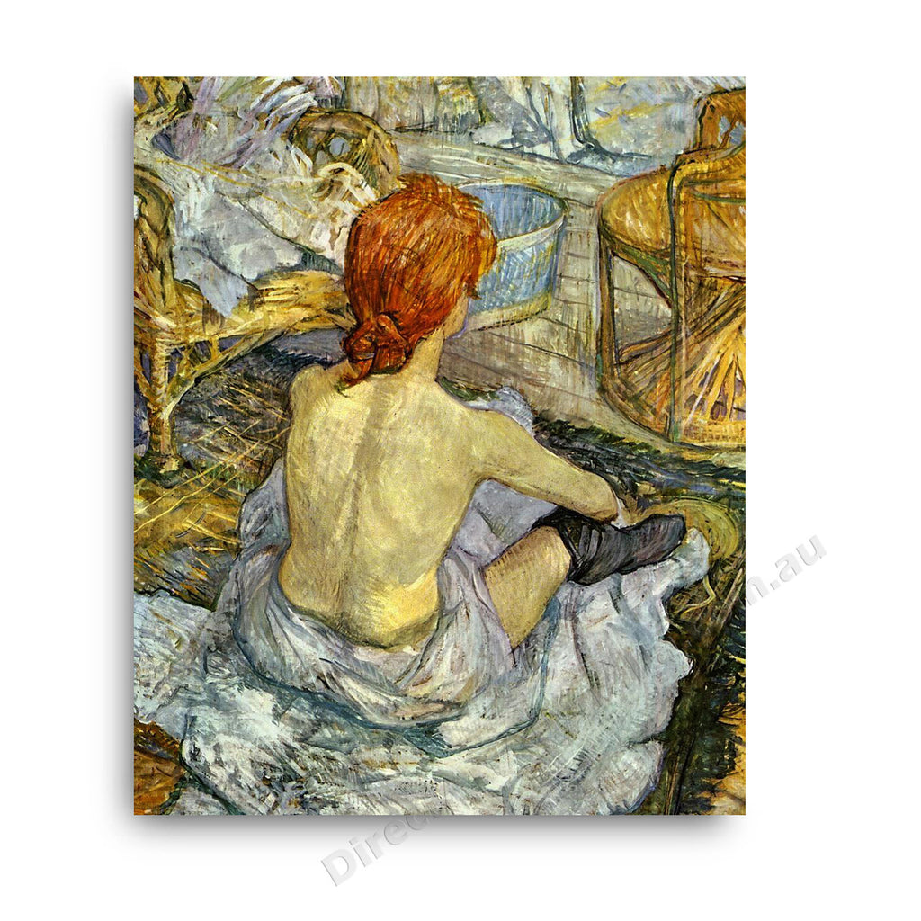 Woman at Her Toilette