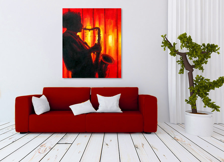 Woodwind Instrument on the wall