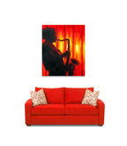 Woodwind Instrument on the wall