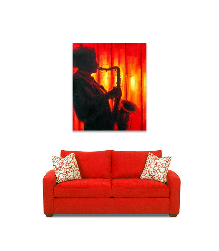 Woodwind Instrument on the wall