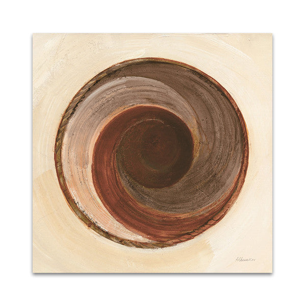 Woven Beauty Dark I Wall Art Print