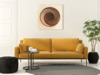 Woven Beauty Dark I Wall Art Print on the wall