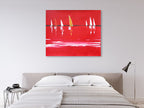 Yacht Race on the wall