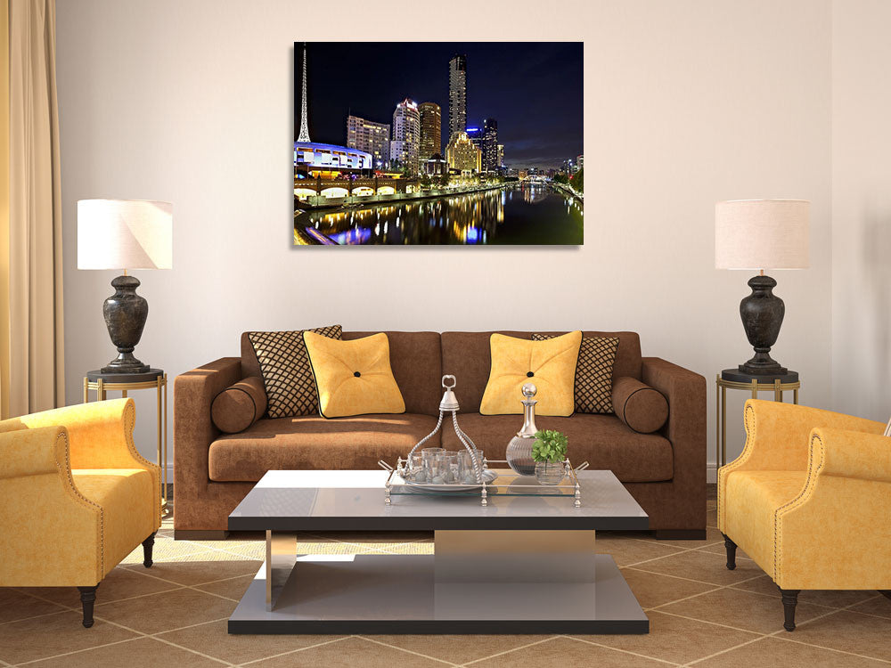 Yarra River Australia Wall Art Print on the wall