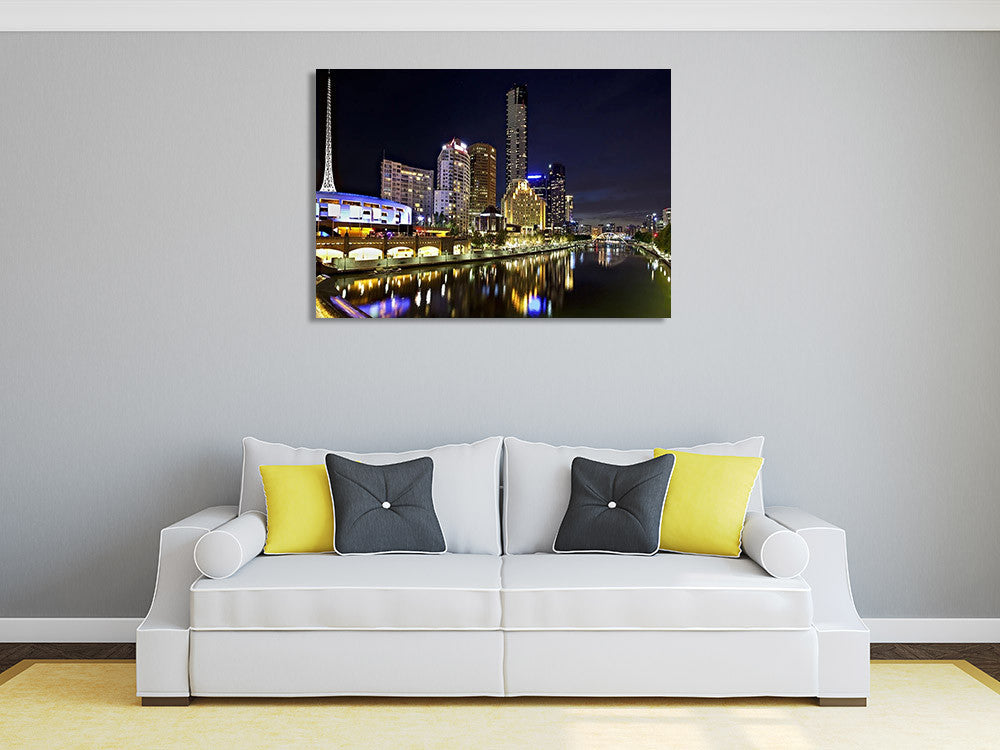 Yarra River Australia Wall Art Print on the wall