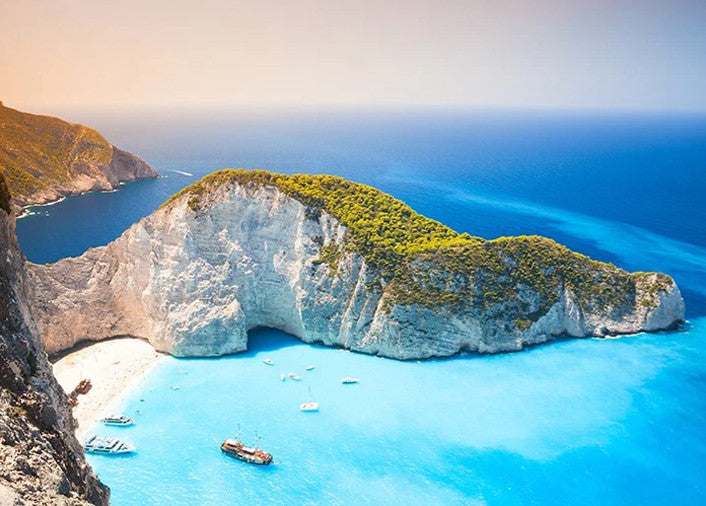 Zakynthos Greek Island Wall Art Print