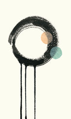 Zen Circles B Wall Art Print