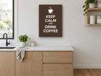 Calm Coffee Break kitchen canvas print on the wall of a kitchen
