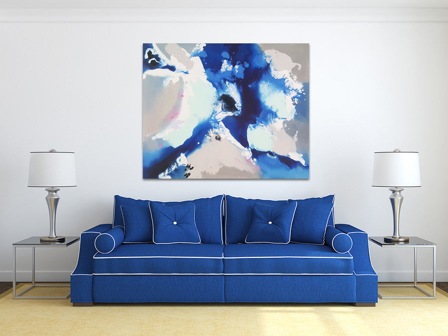 Aquamarine on the wall