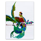 Playful Birds