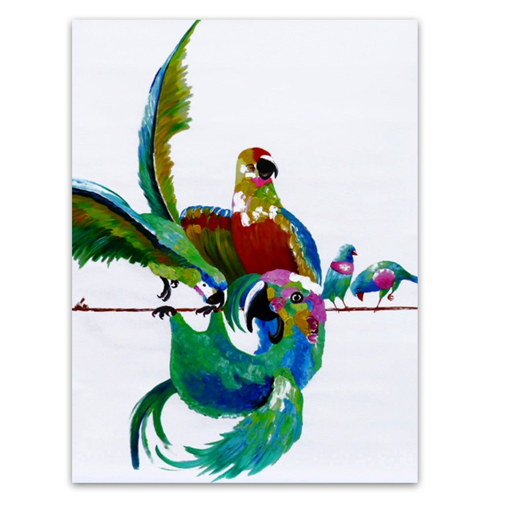 Playful Birds