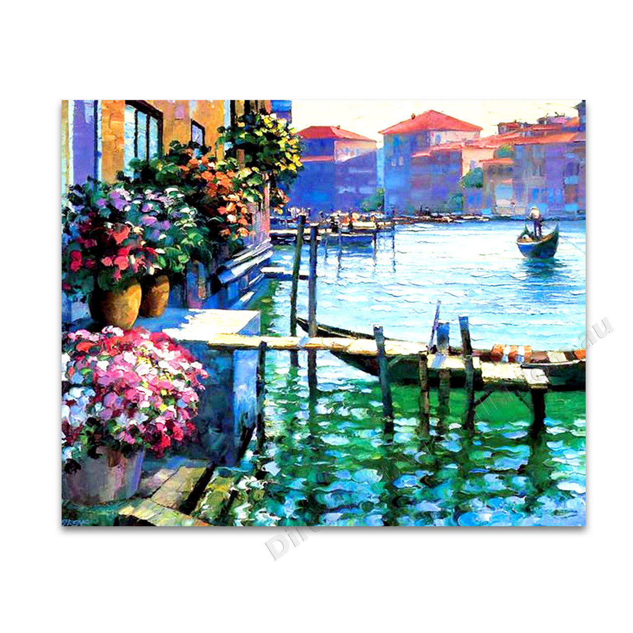 Flowers of Venice Italy Painting