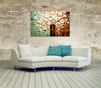 Knife Painting YA1034 on the wall