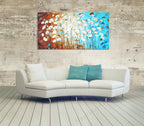 Knife Painting SAH070 on the wall