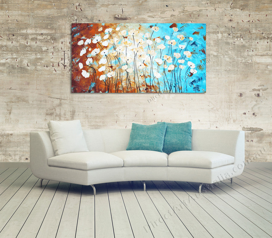 Knife Painting SAH070 on the wall