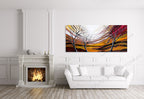 Knife Painting SAH116 on the wall