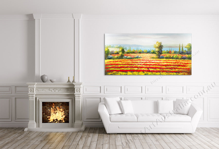 Knife Painting YA1319 on the wall